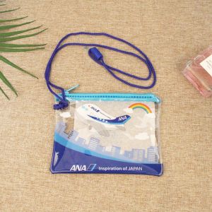 Lightweight Poly Zip Bags Tear Resistant 20x30cm Waterproof Zipper Bag