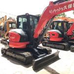 Japan Made Original Mini Kubota KX163 Crawler Chain Excavator 5 Ton in Good