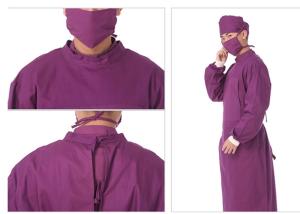 China Reinforced pure cotton protective clothing Medical high-quality surgical gown factory