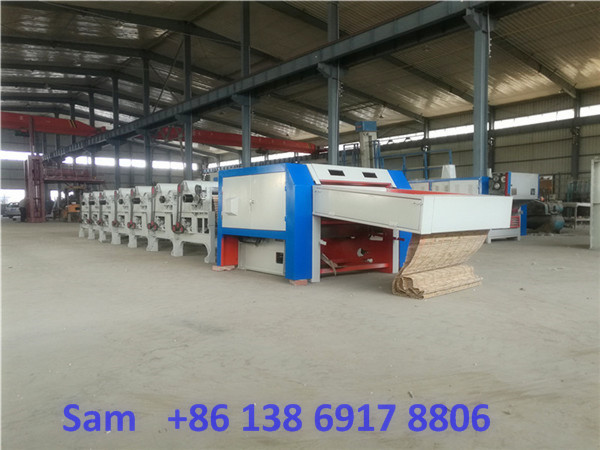 High capacity cotton polyester yarn waste hard waste recycling machine for spinning