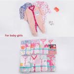 Autumn new baby long sleeve bodysuits Baby Girl Boy cartoon bodysuits cotton 0-2