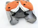 20cm Stuffed Soft Toy Backpack Golden Flannel Fat Big Rat Baby Toy 100%