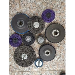 China Poly Clean Strip Abrasive Sanding Discs 4 Inch on sale