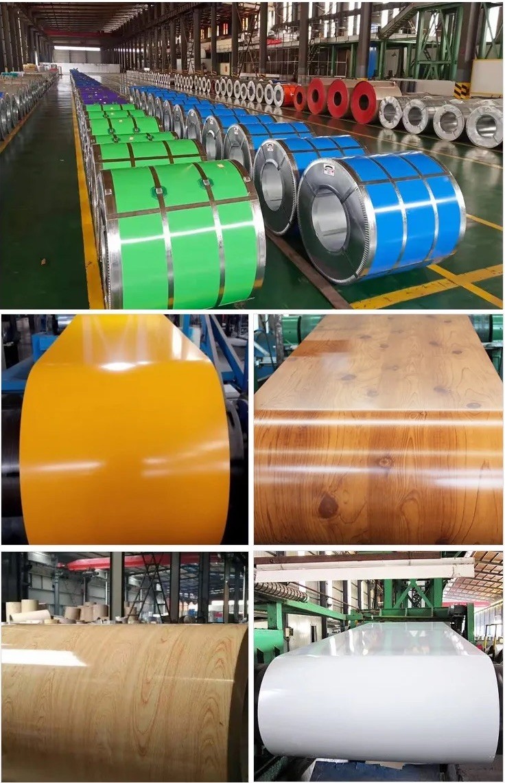 Durable SGCC Gi Steel Coil Long Lasting 600mm SMP Colour Coated Coil For Building