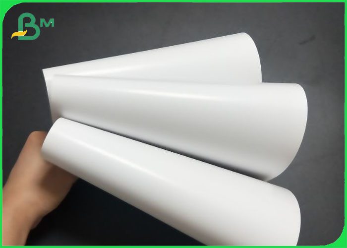 China 80g - 200g White Double Side Coated Paper Glossy Smooth Surface factory