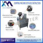 Flat Compressed Air Suspension Crimping Machine Used In Air Suspension Shock Air