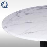 Metal frame Round 150cm Dining Table Sintered Stone Top for dining room