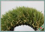 Field Green / Apple Green Garden Artificial Grass With Soft Feeling Waterproof