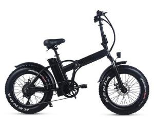 China Electric City Bike Electric Folding Bike 20 Inch Fat Tire Ebike 7 Speed 48V 500W Electric Bike For Adults factory