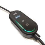 Portable Electric Car Chargers 3.6kW 16A 250V Mobile EV Chargers with Temperatur