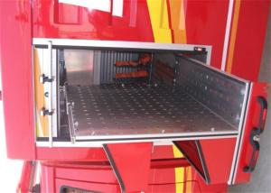 China Silver Aluminum Fire Truck Vertical Tray For Special Vehicles factory