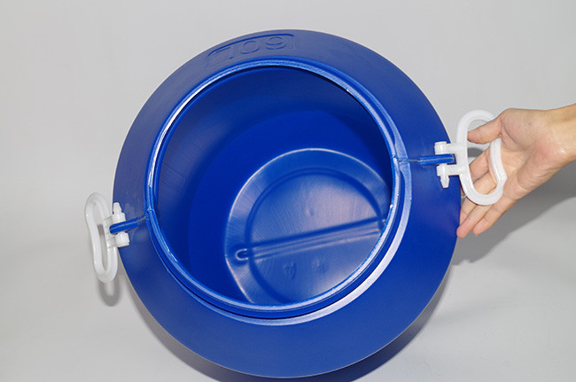 Thickened 25L Blue HDPE Drums Water Tower Portable Water Bucket Sealed Industrial