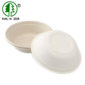 China Salad Biodegradable Sugarcane Bagasse Bowl factory