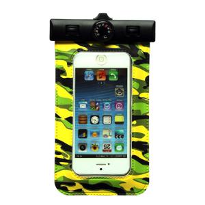 China universal Water proof bag for moible phone size less than 4.5in with compass ,armband and factory