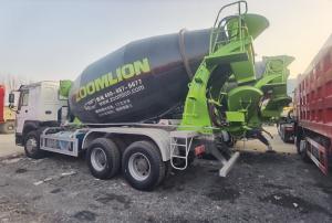 China Second Hand SINOTRUK HOWO Concrete Mixing Truck 6x4 380HP Used Concrete Mixer Truck factory