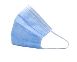 China Ear Loop Disposable 3 Ply Face Mask Customized Size With Flexible Nosepiece factory