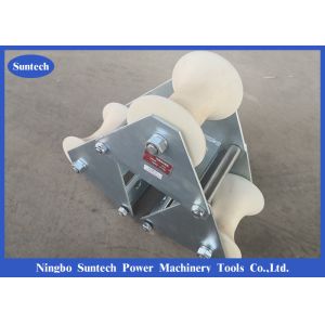 China Three Nylon Guiding Wheels Cable Pulling Pulley 8kg Underground factory