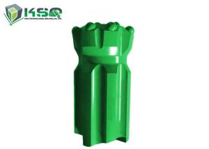 China Drop Center Thread Button Drill Bit R32 76mm With Straight Retrac Body factory