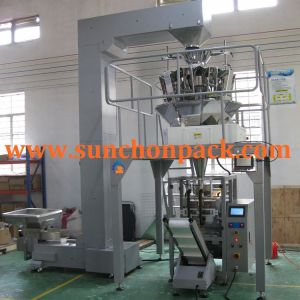 Pillow Bag Raisins Automated Packing Machine With Colorful Touch Screen