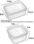 Leakproof Food Container Refrigerator Food Container Sealed Lid Large Capacity