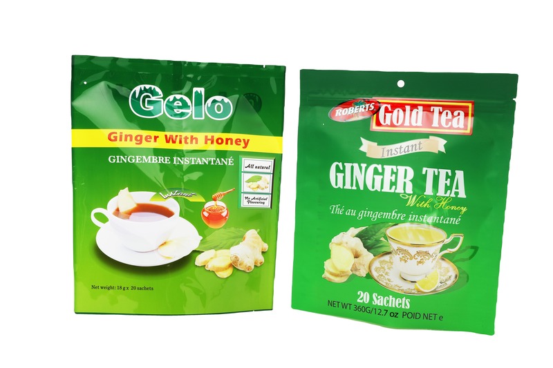 Food Grade Moisture Proof Zipper Seal And Mid Seal Plastic Bag For Powder Packing Bag