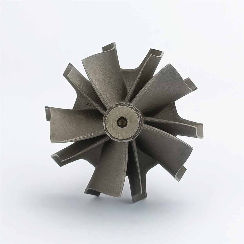 MS-TECH Turbo GT28R Reverse Turbine Wheel Shaft Ind 53.8mm Exd 46.95mm Blades 5+5