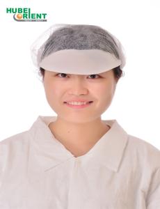 China OEM Polypropylene Disposable Peaked Cap For Food Processing factory