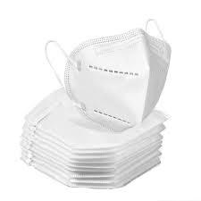 China White N95 Face Mask , N95 Pollution Mask Respiratory Protection 15.3*21CM factory
