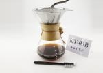 Coffee Maker Gift Set With Funnel Shaped Coffee Strainer For Chemex