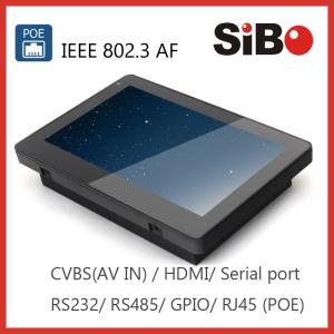China Wall Mount Android Tablet Embedded PoE Touch Screens factory