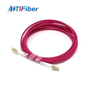 China 50/125 OM4 LC/UPC-LC/UPC Simplex Duplex LSZH Fiber Optic Patchcord factory