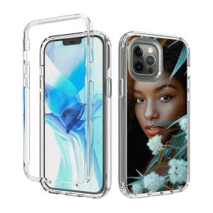 China Polycarbonate CDR Logo Clear Customized Iphone Cases factory