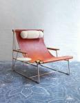 Home Decor Bddw Deck Chair , Leather Lounge Chair 33 W X 35 D X 15 H Seat / 31 H