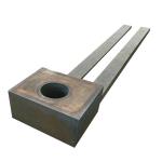 Q345B Carbon Steel Custom Steel Plate Cutting CNC Flame S355J2 Flat Metal