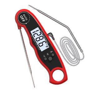 China Dual Probe Digital Meat Cooking Thermometer Deep Frying Bbq Grill factory