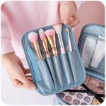 Zipper Velcro Closure Cute Cartoon Polyester Makeup Organizer Bag