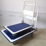 85CM 90CM 250KGS Logistic Trolley Stainless Steel Platform Cart Warehouse