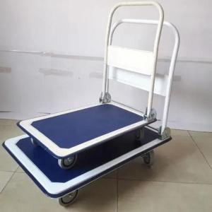 China Pulling And Handling Logistics Trolley For Warehouse Folding factory