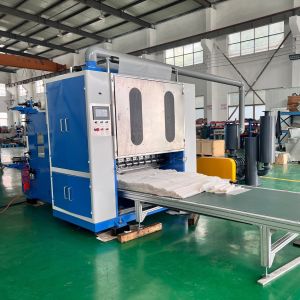 Continuous Extraction HDPE Plastic Film Pop Out Interfolding Sheet Machine