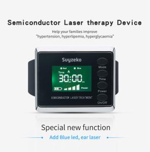China 650nm Low Level Laser Therapy Watch For Diabetes Remove Pain Relief factory