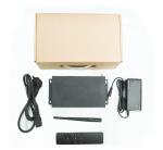 LCD Advertising HD Media Player Box With Metal Material Android 9.0 Operation