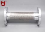 DN50-DN1000 Ss Braided Flexible Hose 316 304 Material Weld Connection Lined