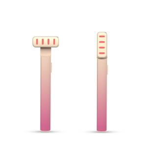 China Microcurrent Therapeutic 0.9W Eye And Face Massager Red Light Wand factory