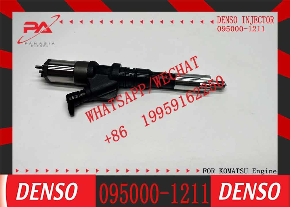 Common rail injector 0950001211 0950000800 6156113100 6156113300 095000-1211 095000-0800 6156-11-3100 6156-11-3300 For K