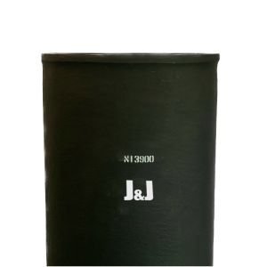 Smooth Surface Carborundum Crucible , Induction Heating Graphite Crucible