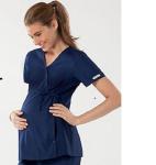 3 Pockets Hospital Scrub Suit Custom Logo Medical Doctors Maternity Scrubs