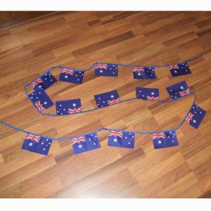 China Patriotic Rectangle Flag Bunting Australia factory