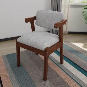 China Modern Solid Wood PU Leather Restaurant Chairs for Sample Dining Room within General Home Furniture factory