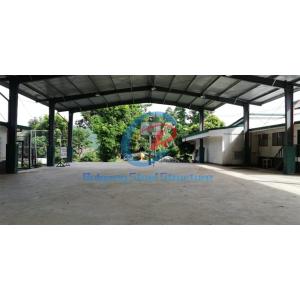 China Customized Steel Construction Building Prefab Steel Structure Sports Hall factory