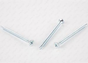 China Fine Thread Self Drilling Self Tapping Tek Screws For Aluminium Steel factory